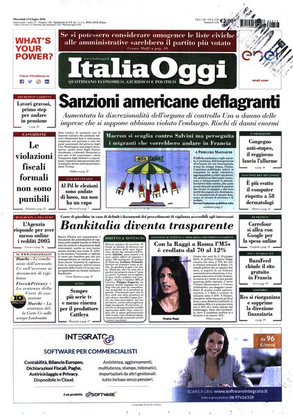 Italia oggi : quotidiano di economia finanza e politica